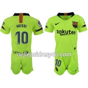 Fotbalový Dres FC Barcelona MESSI 10 Dětské Venkovní 2018/19